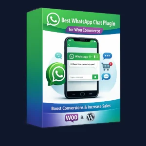 Best WhatsApp Chat Plugin for WooCommerce with floating WhatsApp button and real-time customer support