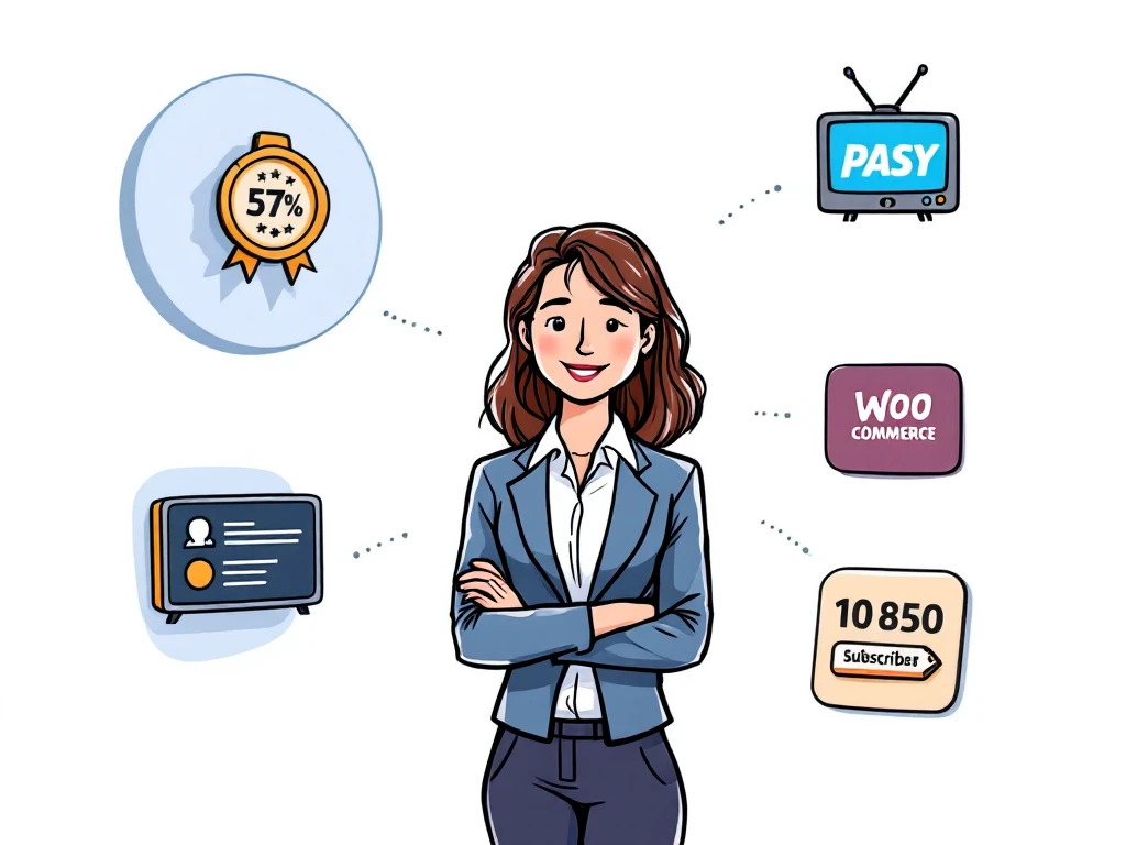 IPTV payment gateway card form on WooCommerce checkout page