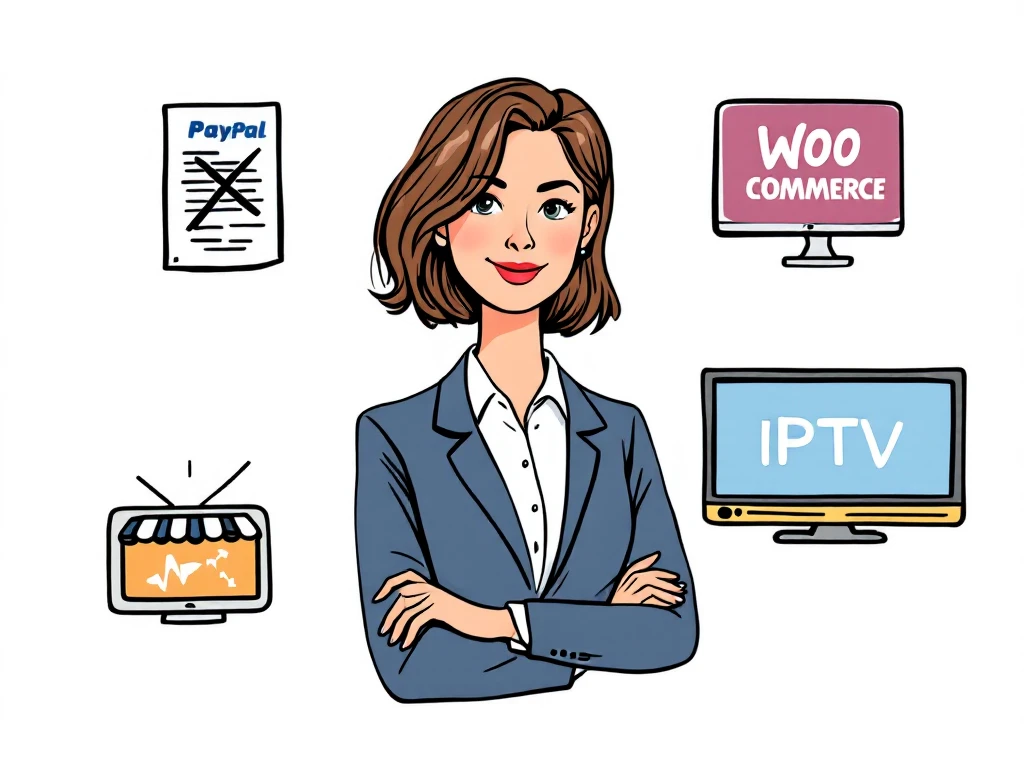 IPTV WooCommerce plugin PayPal receipt showing order ID instead of product name