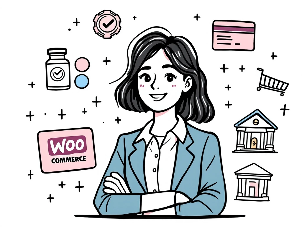 nutraceutical merchant account card payment form WooCommerce checkout