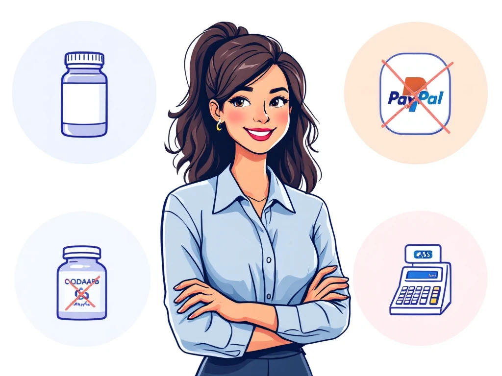 paypal bans triggered by supplement product keywords on receipts